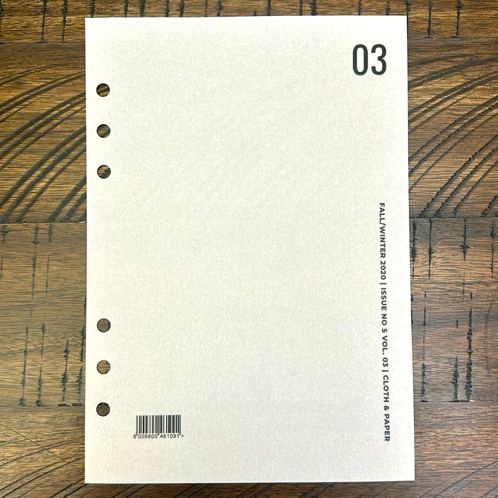 Cloth & Paper Planner